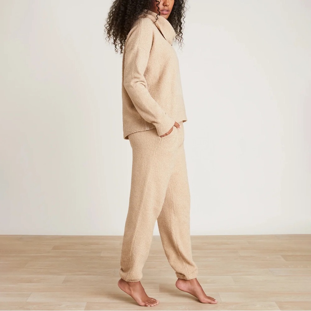 Barefoot Dreams EcoChic Cowl Neck Pullover and Jogger set